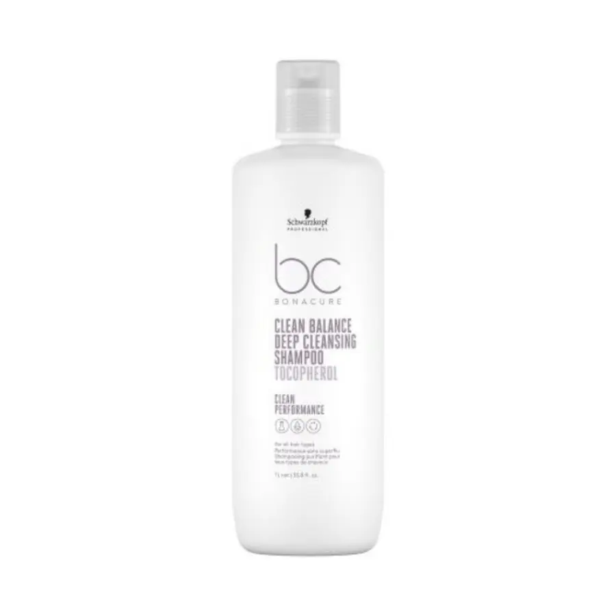 SCHWARZKOPF PROFESSIONAL BC new Clean Balance Deep Cleansing Shampoo 1000ml