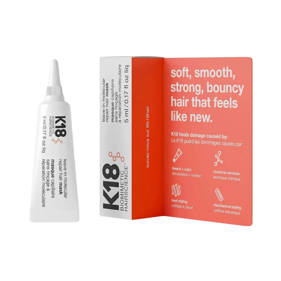 K18 Molecular Repair Leave-In Mask Single Tube 5 ml