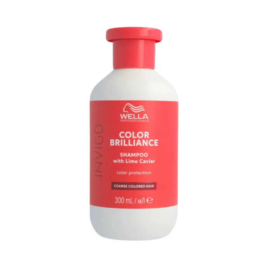 Wella Professionals Invigo Color Brilliance Color Protection Coarse Shampoo 300 ml New