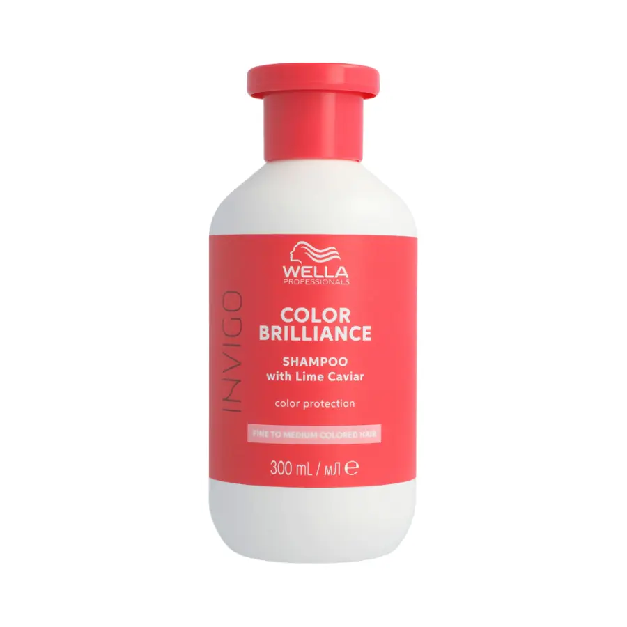 Wella Professionals Invigo Color Brilliance Color Protection Fine Shampoo 300 ml New