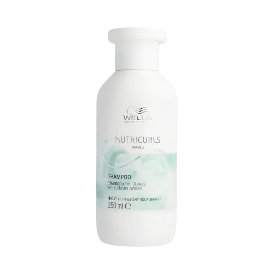 Wella Professionals Nutricurls Shampoo for Waves 250 ml New