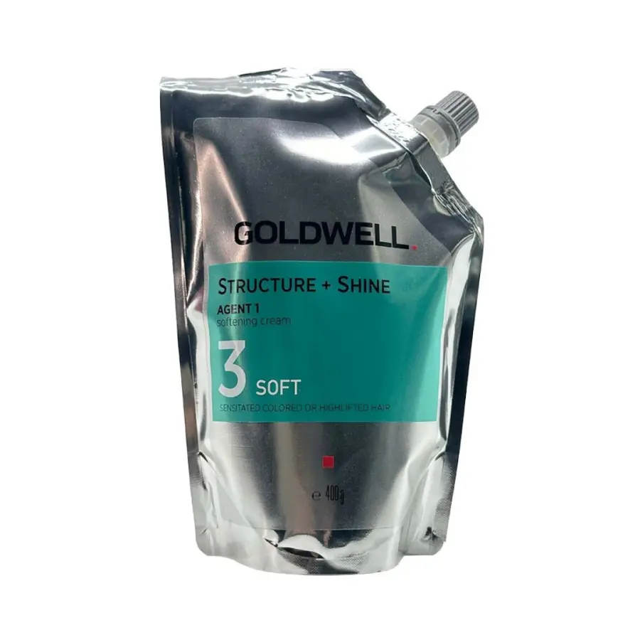 Goldwell Structure + Shine Agent 1 Softening Cream 400 g / 3 SOFT