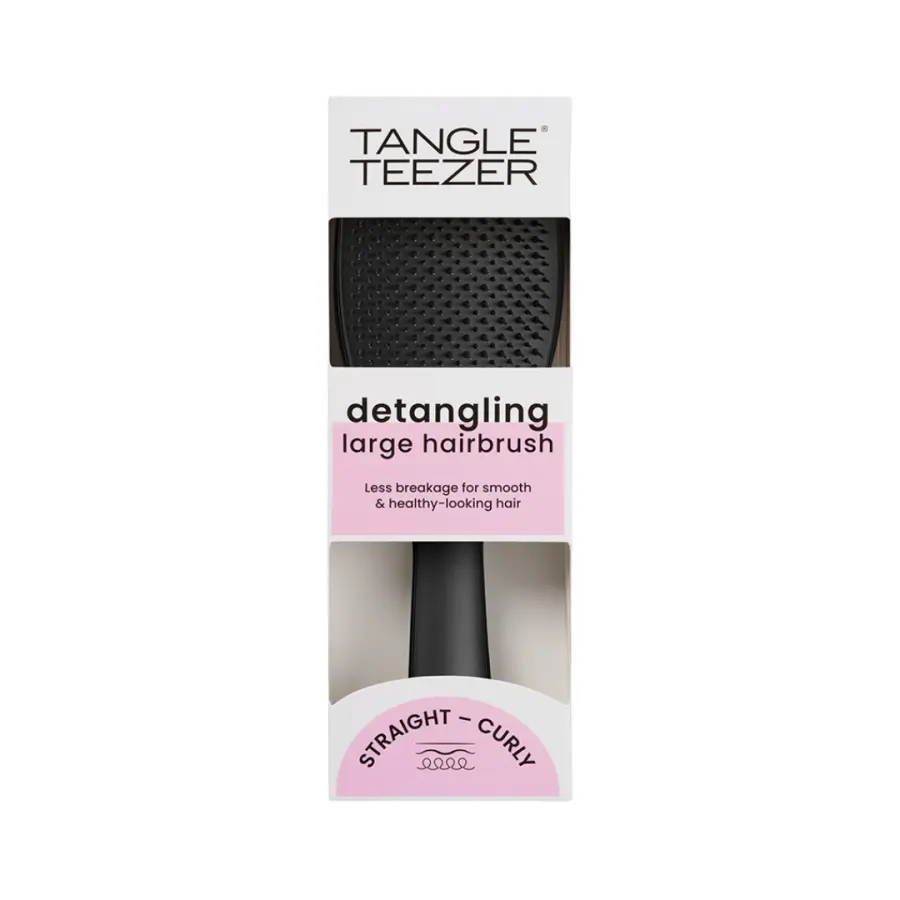 Tangle Teezer Large Wet Detangler Black Gloss